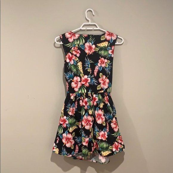 Hell Bunny Hawaiian Peekaboo Rockabilly Dress - Women’s Size Small - Picture 3 of 6